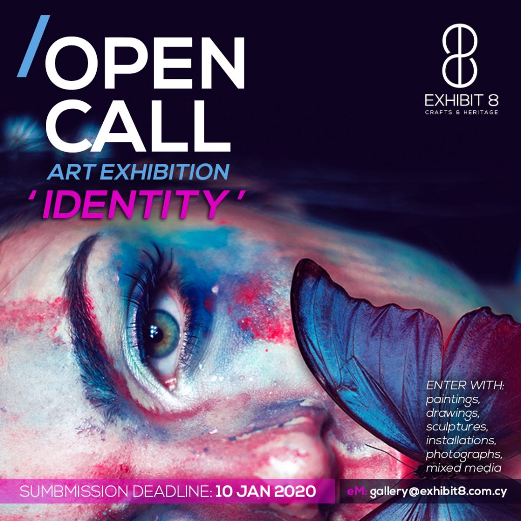 Open Call Group Art Exhibition:  ‘Identity’ at Exhibit 8